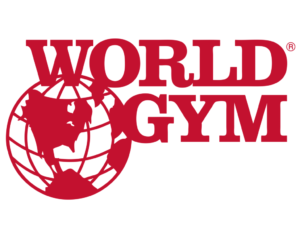 world gym logo
